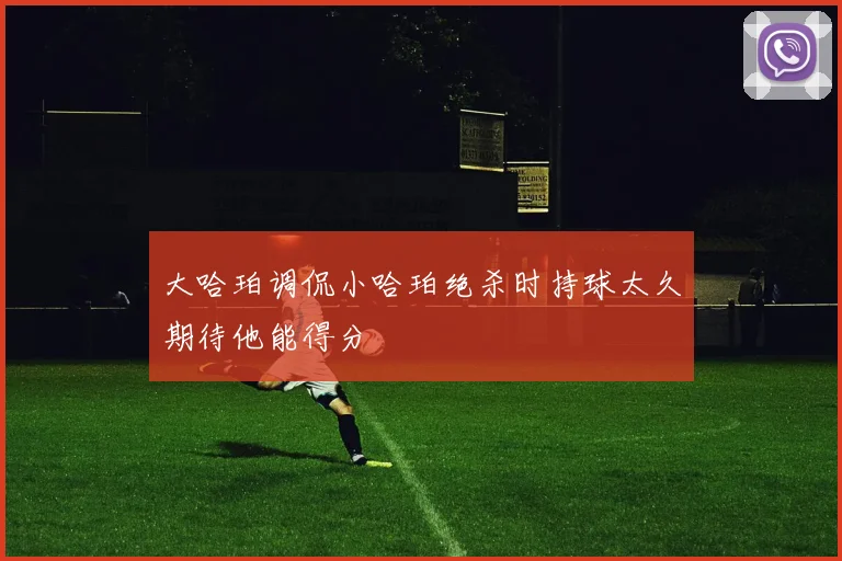 大哈珀调侃小哈珀绝杀时持球太久期待他能得分